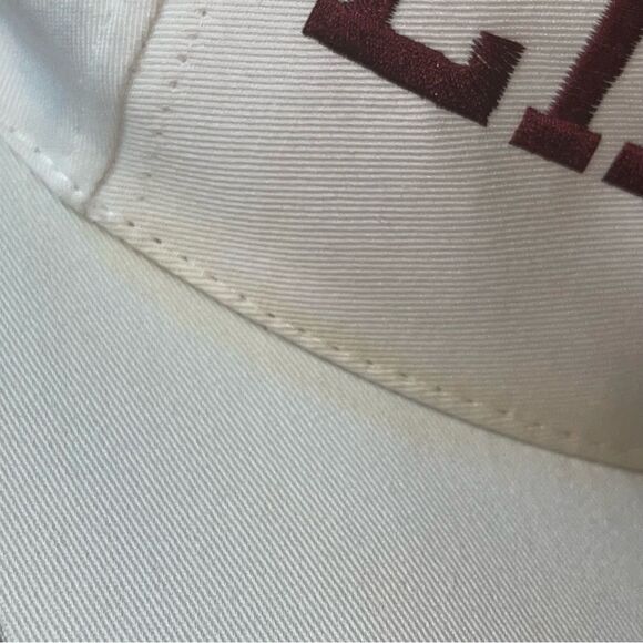 Vintage 90s Shark Tooth Wylie Pirates Adjustable Hat Cap - Picture 2 of 9